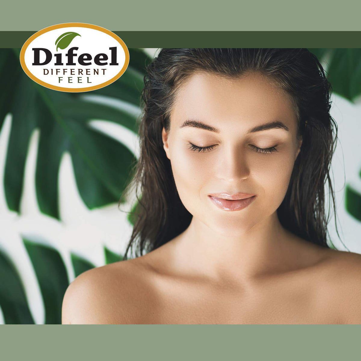 Difeel Vegan Keratin Premium Hair Oil - Anti Frizz & Shine 8 oz.