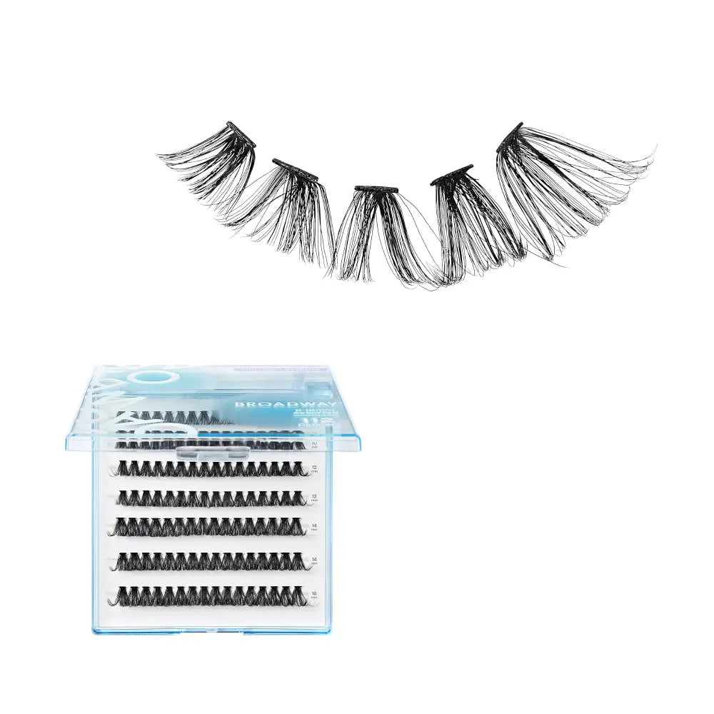 Broadway DIY Cluster Lashes #37 – Narrow Band, 112 pcs (DIY37)