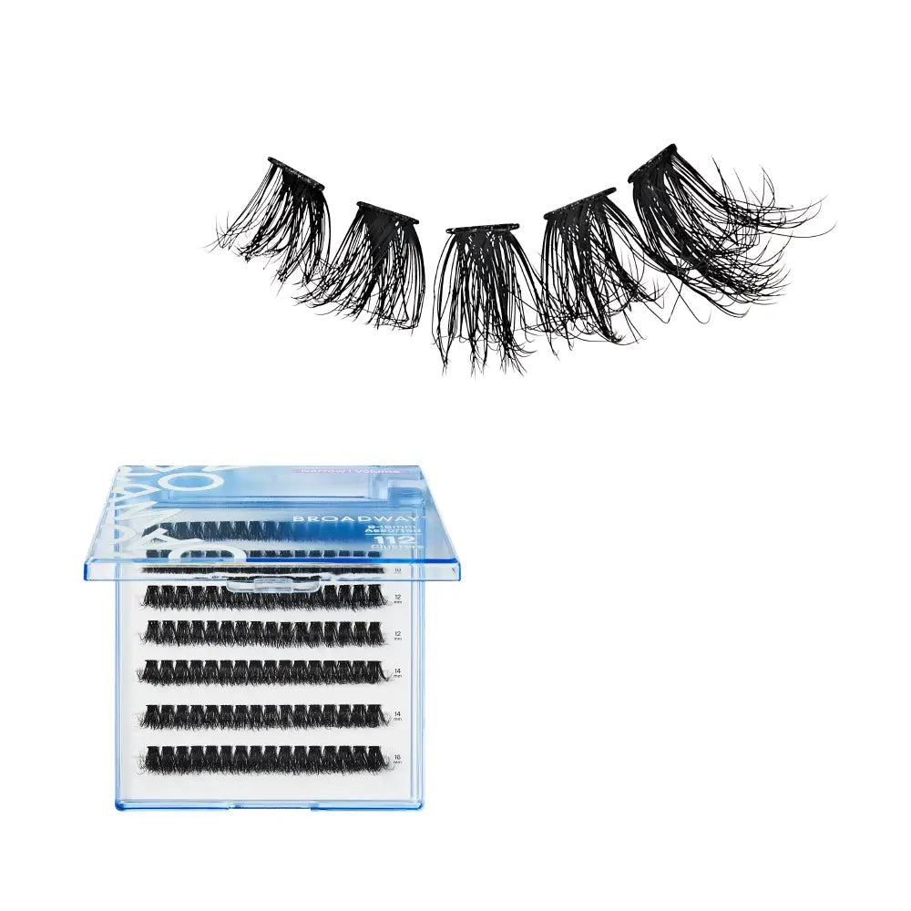 Broadway DIY Cluster Lashes #38 – Narrow Band, 112 pcs (DIY38)