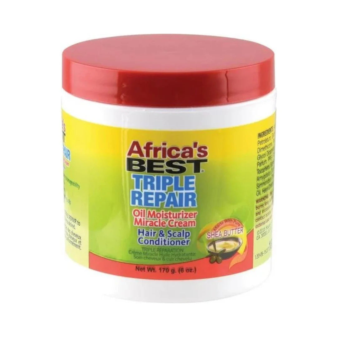 Africa's Best Triple Repair Hair & Scalp Conditioner – Triple Repair 6 oz jar