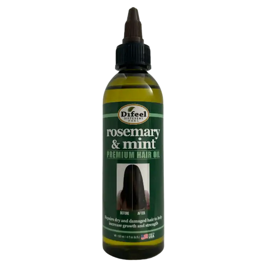 Difeel Rosemary &amp; Mint Premium Hair Oil 4 oz