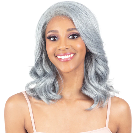 Model Model Miss Divine Glueless Human Hair Blend HD Lace Front Wig - GIA - Ear to Ear Lace