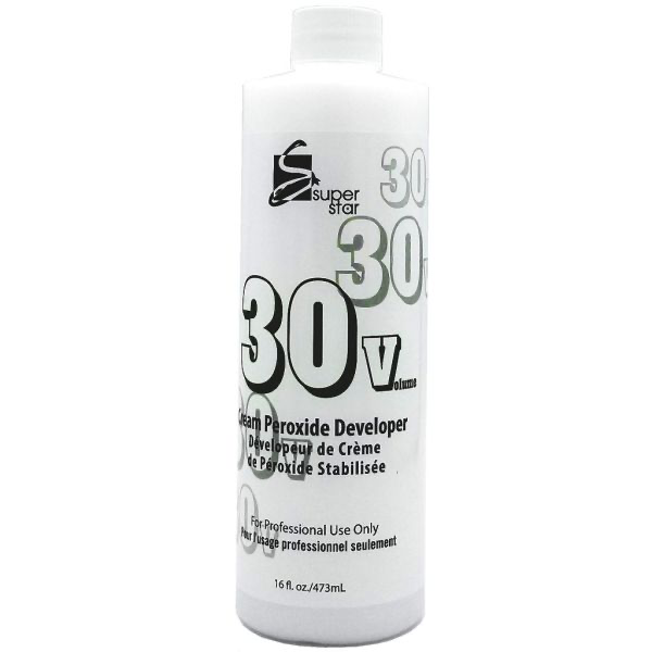 Marianna Super Star Cream Peroxide Developer 30 Volume (Available in 4oz, 8oz, 16oz, 32oz)