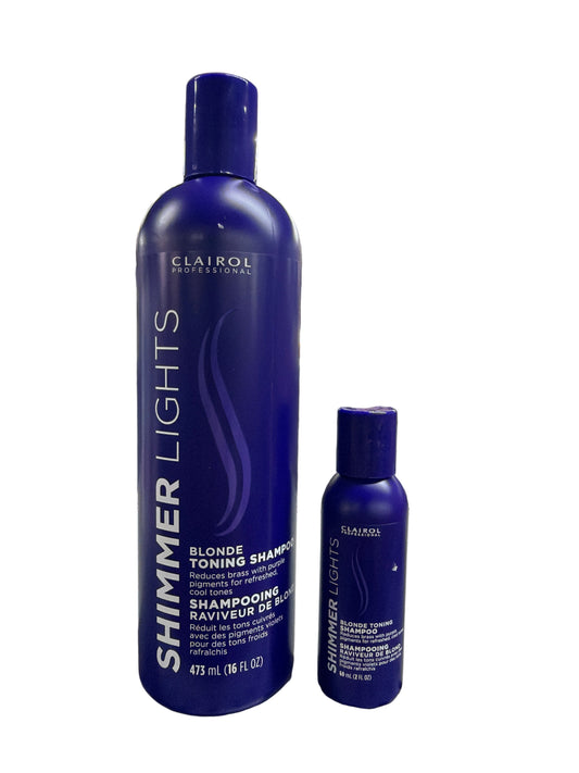 Clairol Professional Shimmer Lights Blonde Toning Shampoo - (choose size)