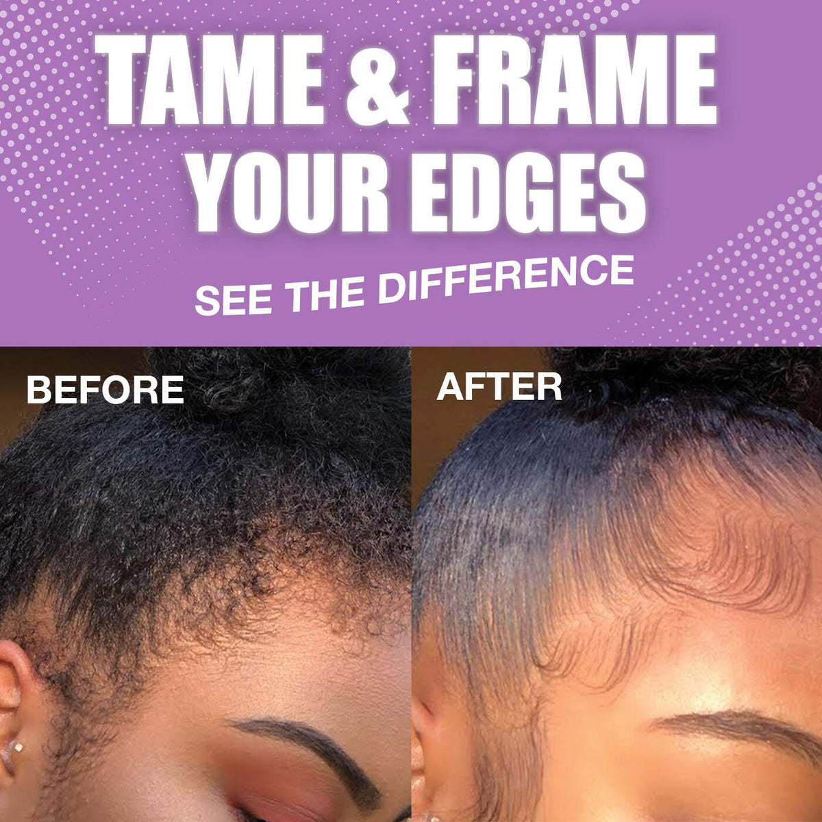 EBIN edge-styling before-and-after demonstration