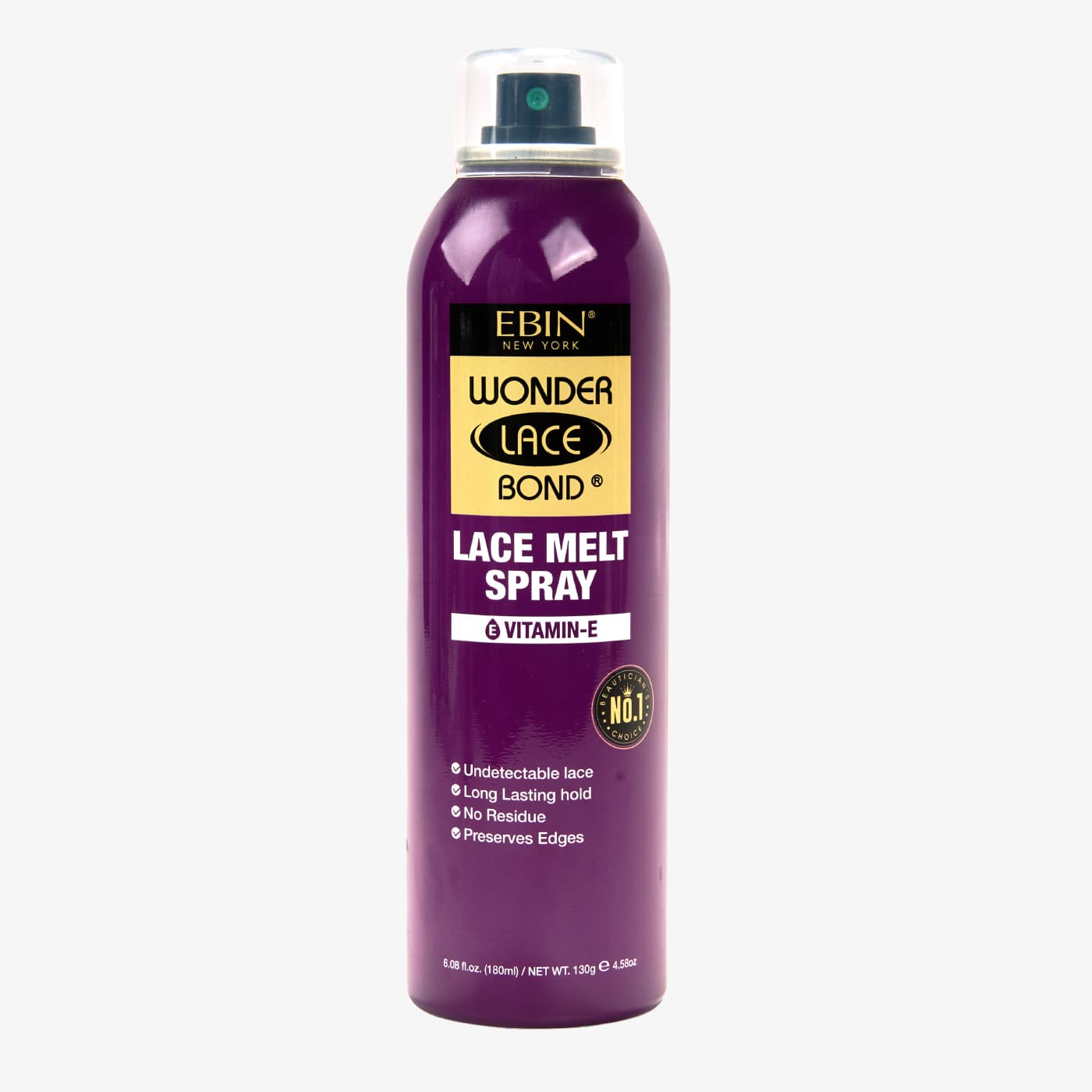 WONDER LACE BOND LACE MELT AEROSOL SPRAY- VITAMIN E - EBIN NEW YORK