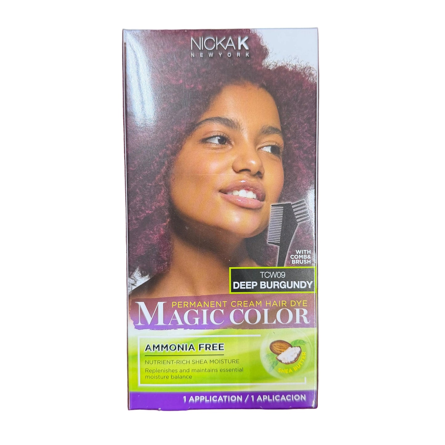 Permanent Cream Hair Dye Magic Color