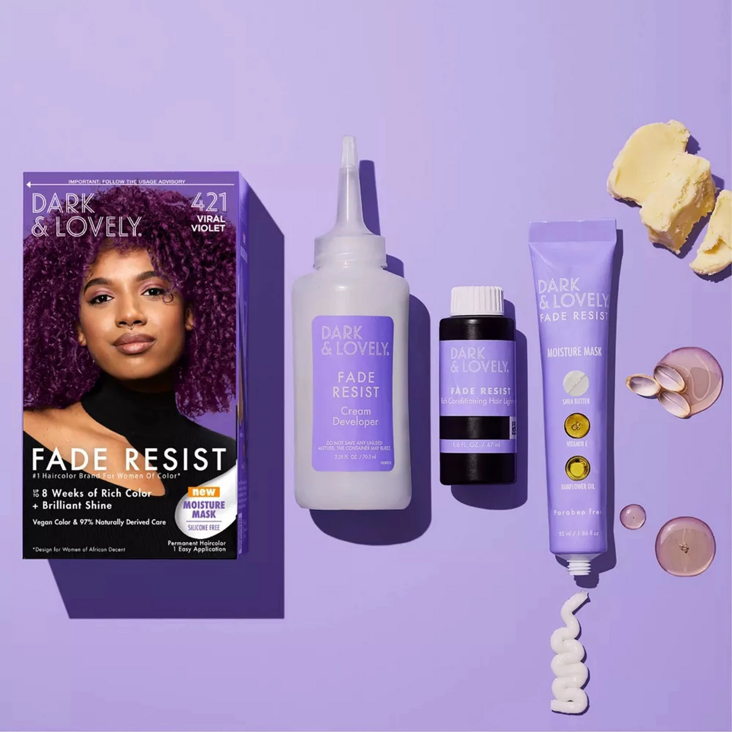 Dark & Lovely Fade Resist Permanent Hair Color
