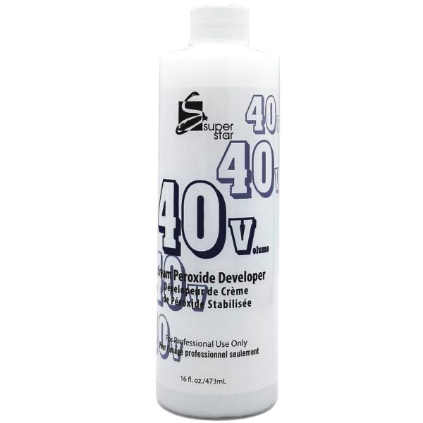 Marianna Super Star Cream Peroxide Developer 40 Volume (Available in 4oz, 8oz, 16oz, 32oz)