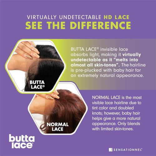 Sensationnel HD Lace Front Wig Butta Lace Glueless Drama Queen