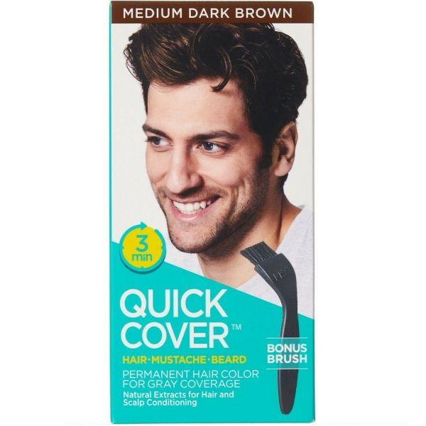 Kiss Quick Cover Hair/Mustache/Beard #QMC (PC) - Multiple Colors
