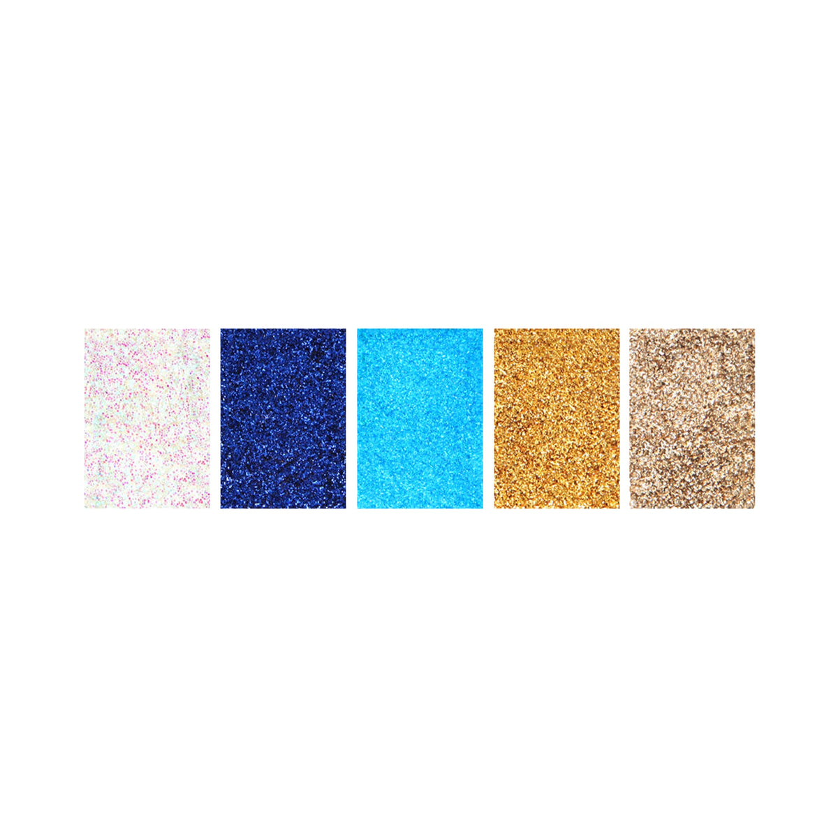 Nicka K Glitter Makeup Palette – Starry Nights, shade swatch