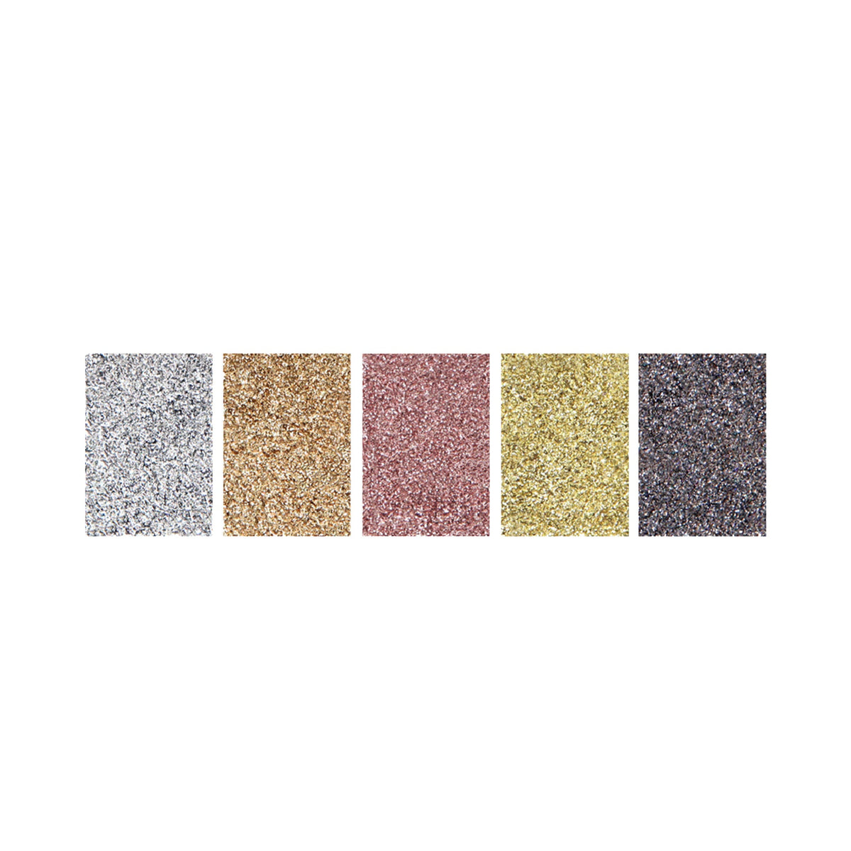 Nicka K Glitter Makeup Palette – Medallist, shade swatch