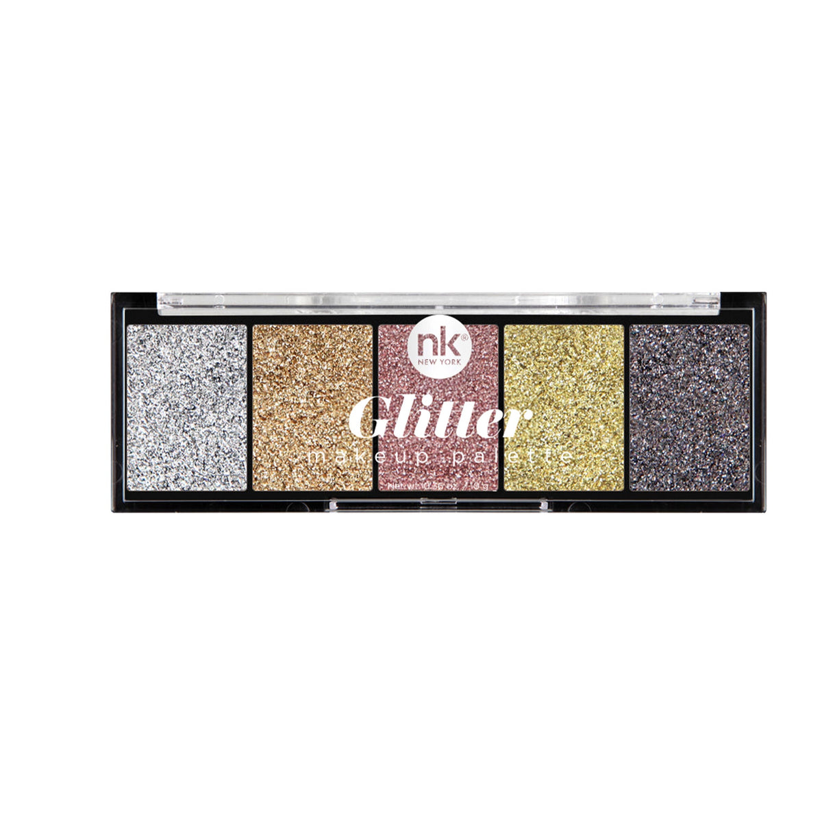 Nicka K Glitter Makeup Palette – Medallist, closed palette