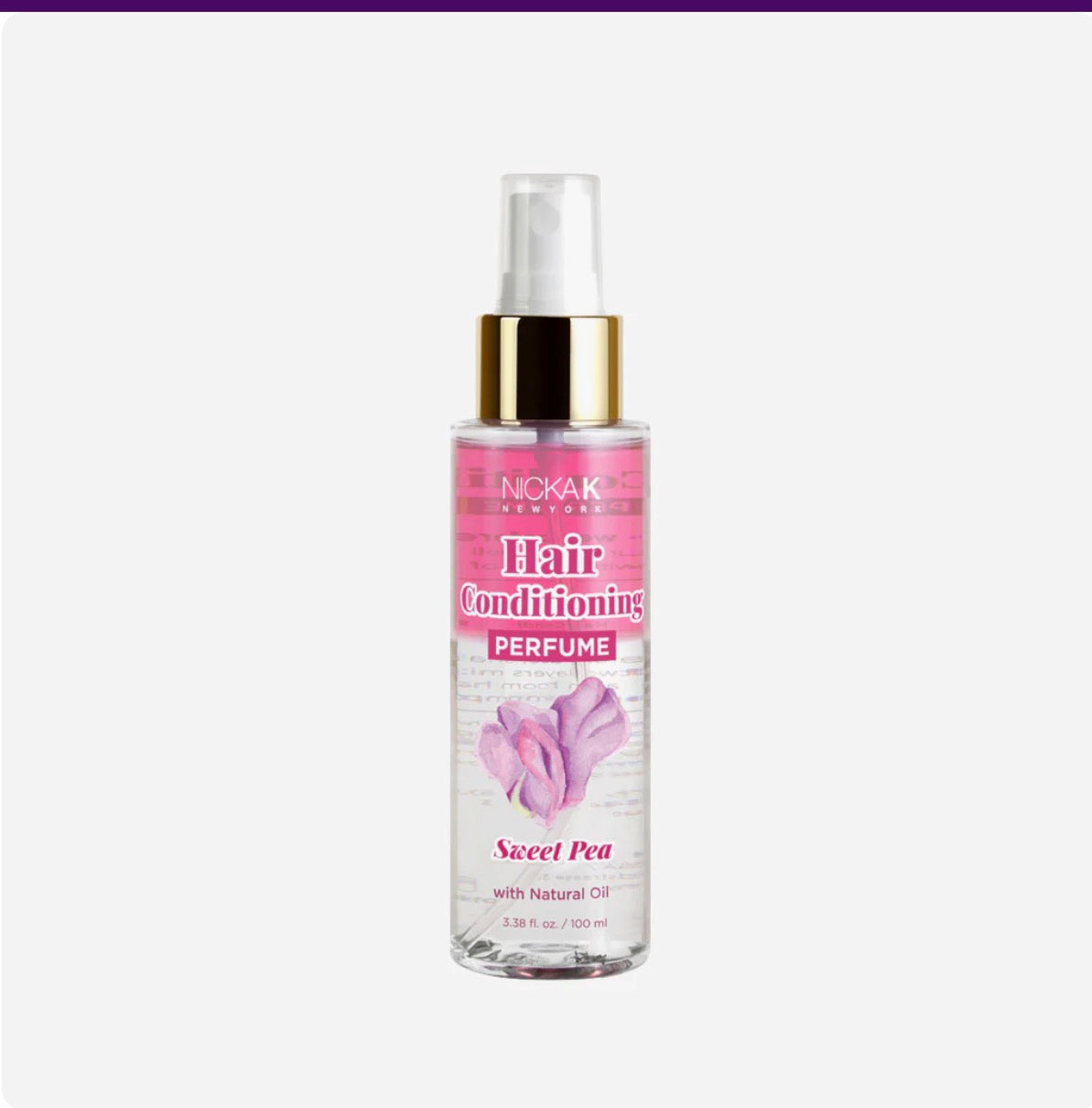 Nicka K Hair Conditioning Perfume, 3.38 oz (choose type)
