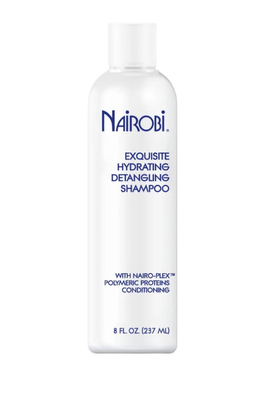 NAIROBI EXQUISITE HYDRATING DETANGLING SHAMPOO | MOISTURE-RICH CLEANSER FOR ALL HAIR TYPES – 8 OZ