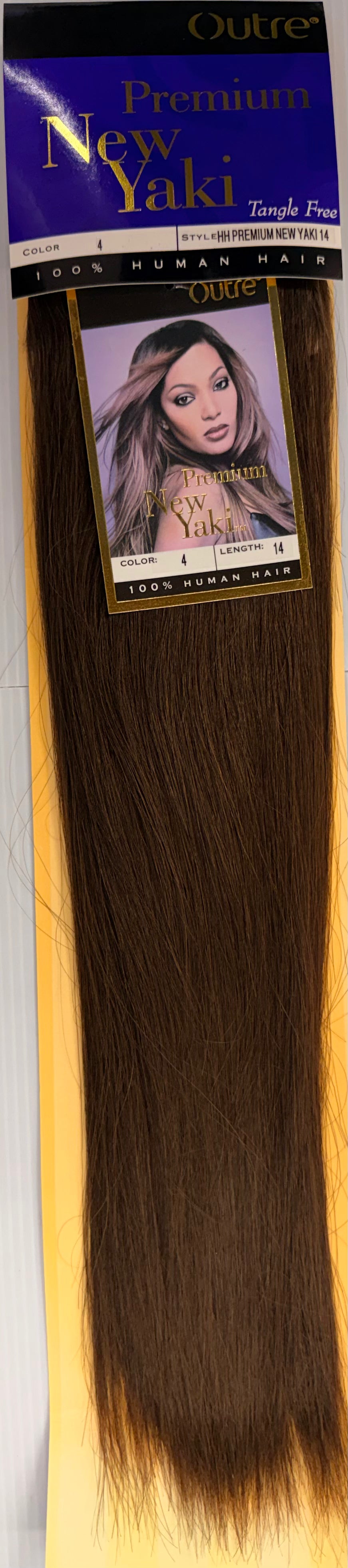 Human Hair Weave OUTRE Premium Collection New Yaki