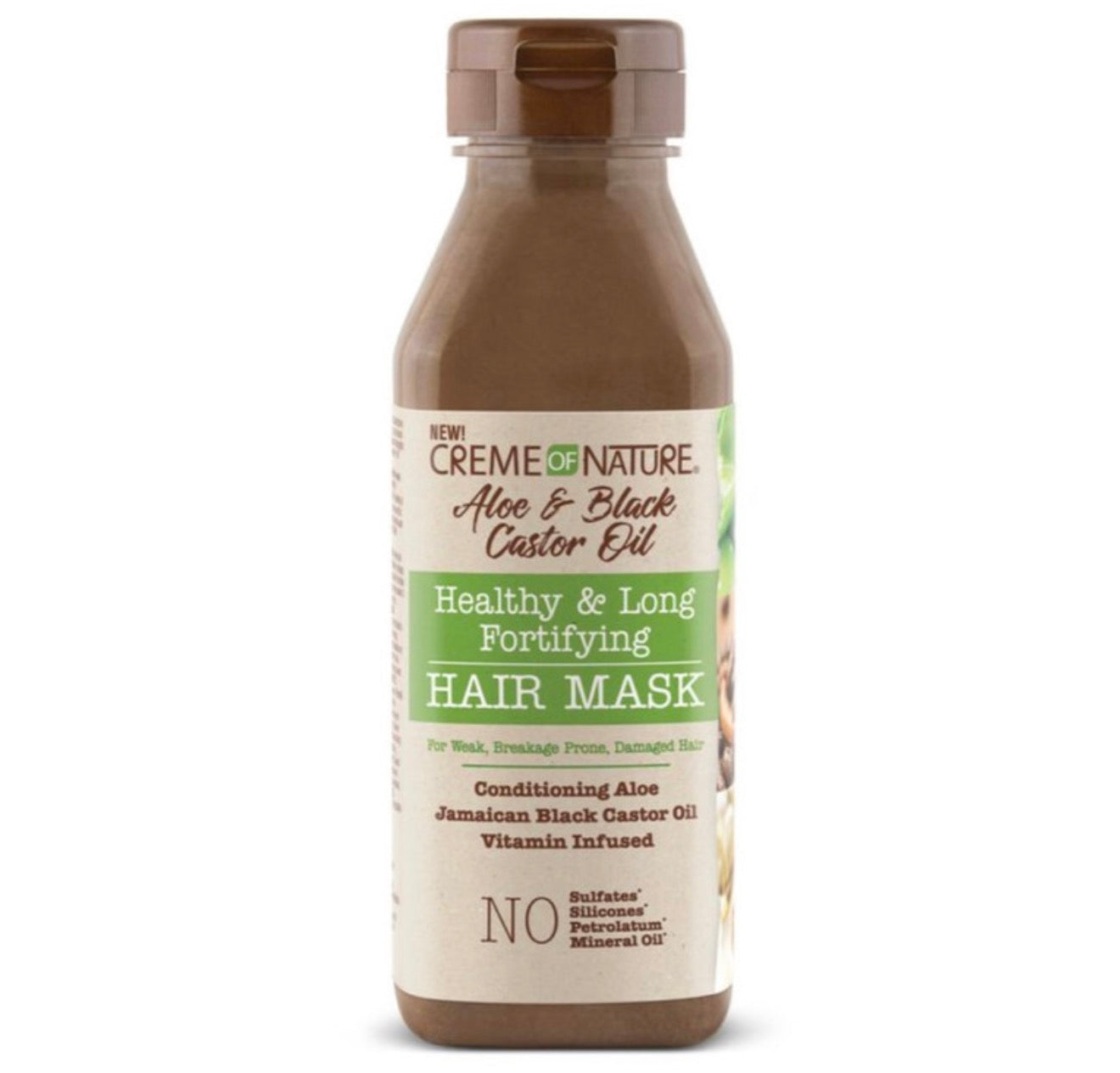 Creme of Nature Aloe & Black Castor Oil Healthy & Long Fortifying Hair Mask 12 oz
