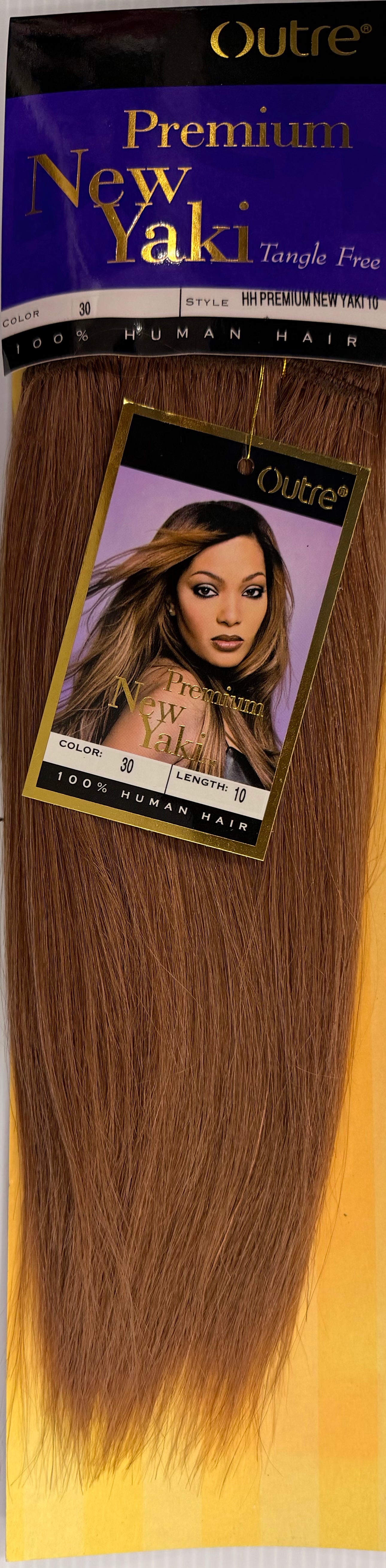 Human Hair Weave OUTRE Premium Collection New Yaki