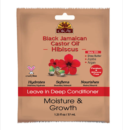 Okay Leave In Deep Conditioner, 1.25 oz (choose type)