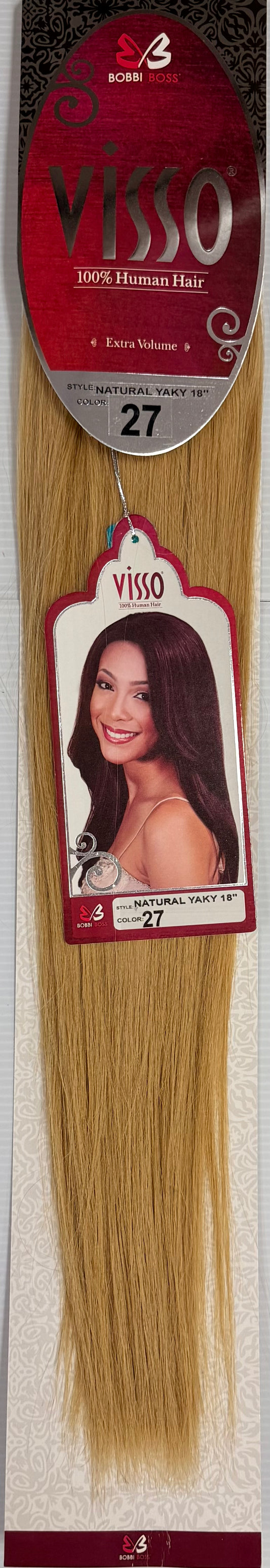 Bobbi Boss: Visso Yaky 100% Human Hair; Extra Volume