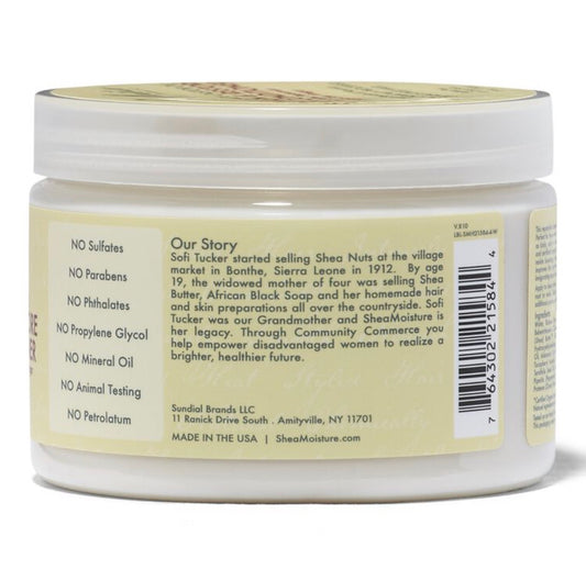 SHEAMOISTURE Jamaican Black Castor Oil Strengthen & Restore Leave In Conditioner, 11.5 oz