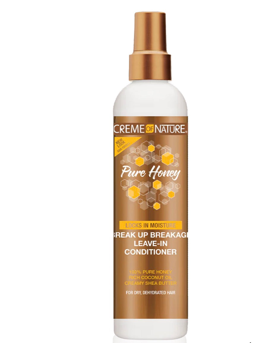 Creme Of Nature Pure Honey Break Up Breakage Leave In Conditioner 7 oz