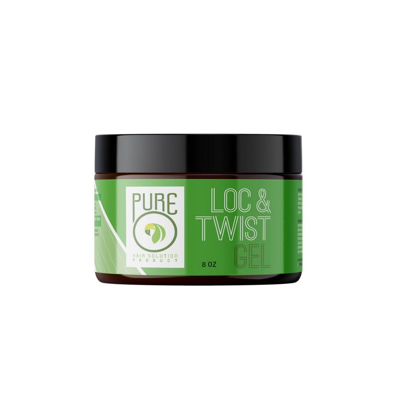 PureO Loc & Twist Hair Gel - 8oz, 1 of 7