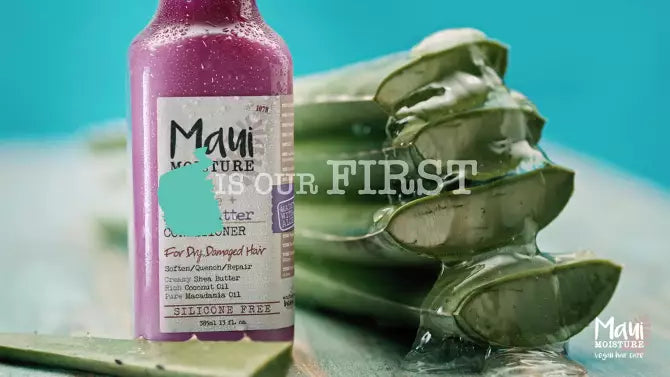 Maui Moisture Curl Quench + Coconut Oil Conditioner for Thick Curly Hair - 13 fl oz, 2 of 10, play video