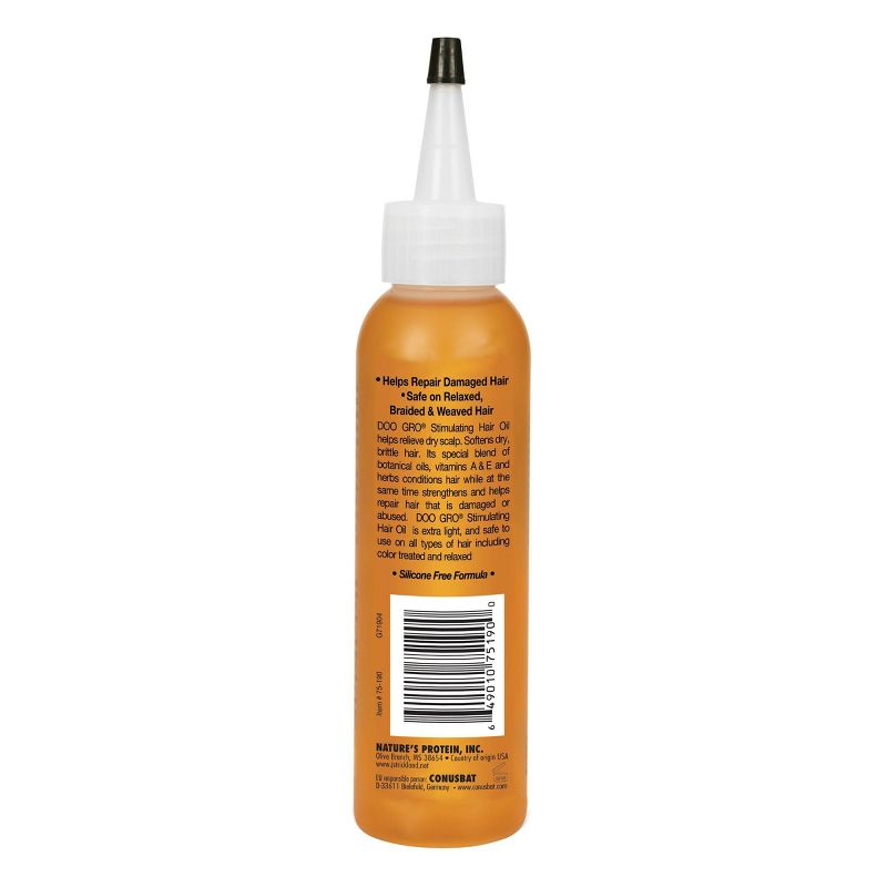 Doo Gro Stimulating Oil - 4.5 fl oz: Moisturizing, Damage Repair, Ethyl Alcohol-Free, All Hair Types, 3 of 5