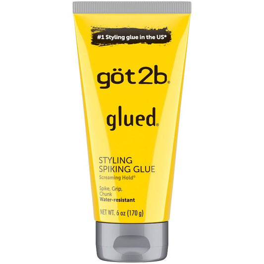 Got2b Glued Styling Spiking Hair Glue - 6oz: Paraben-Free, Aluminum-Free, Dye-Free, For All Hair Types, 1 of 18