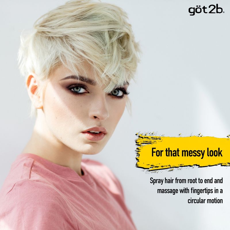 got2B Schwarzkopf Glued Blasting Freeze Hair Spray - 12oz: Hair Styling, All Hair Types, Phthalate-Free, 4 of 15