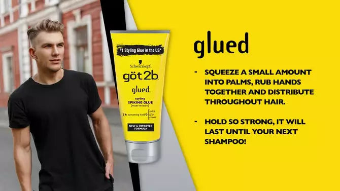 got2B Schwarzkopf Glued Blasting Freeze Hair Spray - 12oz: Hair Styling, All Hair Types, Phthalate-Free, 2 of 15, play video