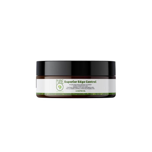PureO Natural Superior Edge Control Hair Gel - 4oz, 1 of 7