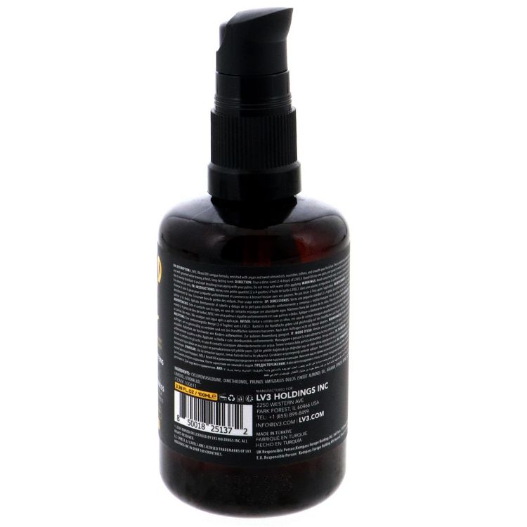 Level 3 Beard Oil, Nourishing and Softening Facial Hair Treatment, 3.38 oz