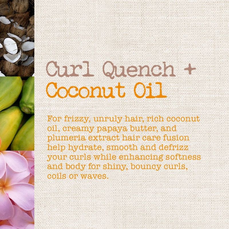 Maui Moisture Curl Quench + Coconut Oil Conditioner for Thick Curly Hair - 13 fl oz, 4 of 10
