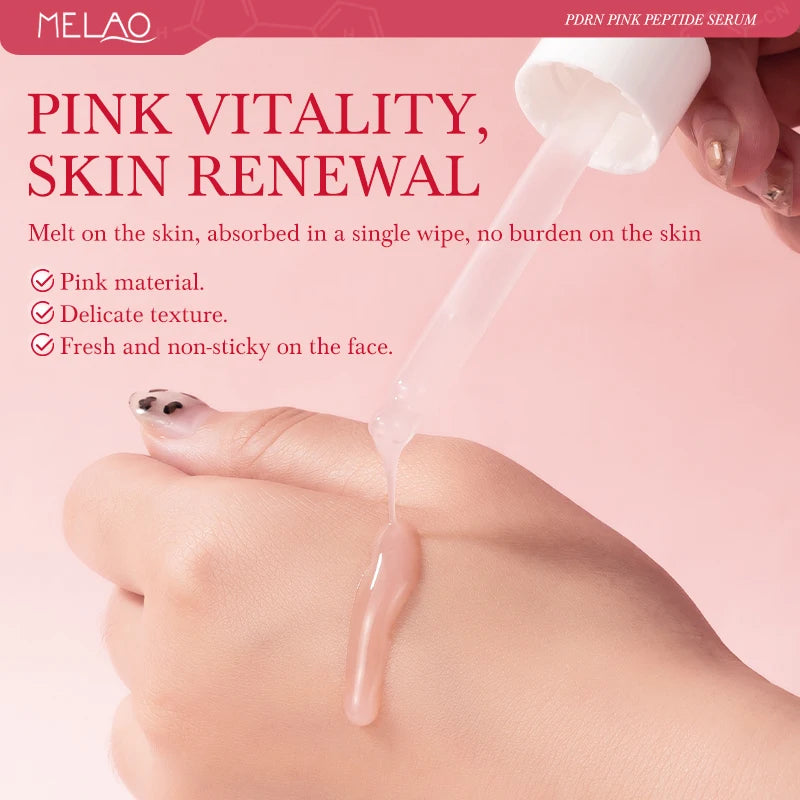 MELAO OEM ODM Pdrn Pink Peptide Serum