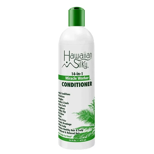 Hawaiian Silky 14-in-1 Miracle Worker Conditioner 16 oz bottle