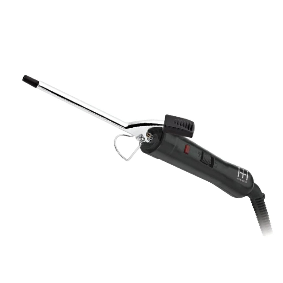 Hot & Hotter Electric Curling Iron 1/4 Inch — slim barrel side view
