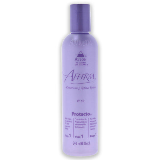Avlon Affirm Protecto Step 1 pre-relaxer conditioner 8 oz bottle