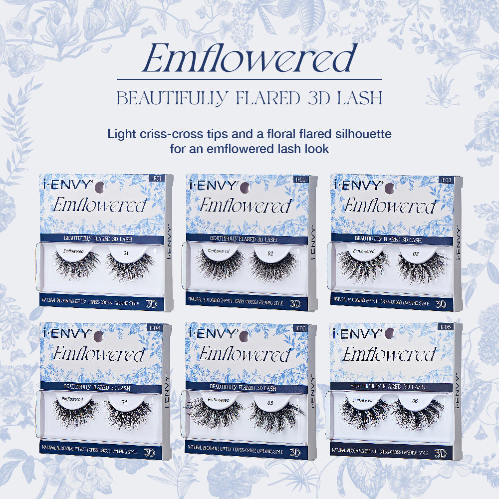 IF04_extra_004 "I-ENVY Emflowered Lashes, additional product view 4."