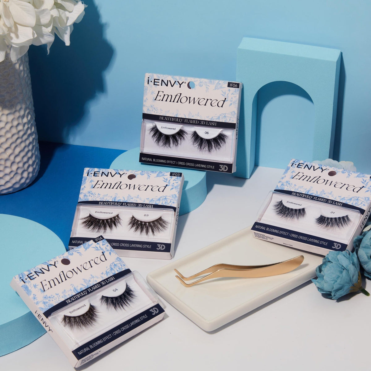 IF05_extra_005 "I-ENVY Emflowered Lashes, additional product view 5."