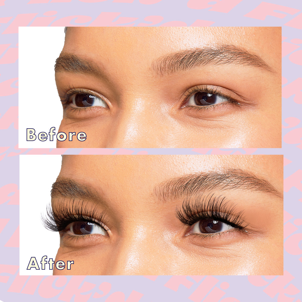 IFK04_extra_003 "I-ENVY 3D Flick'd Strip Lashes - LD Curl, additional product view 3."