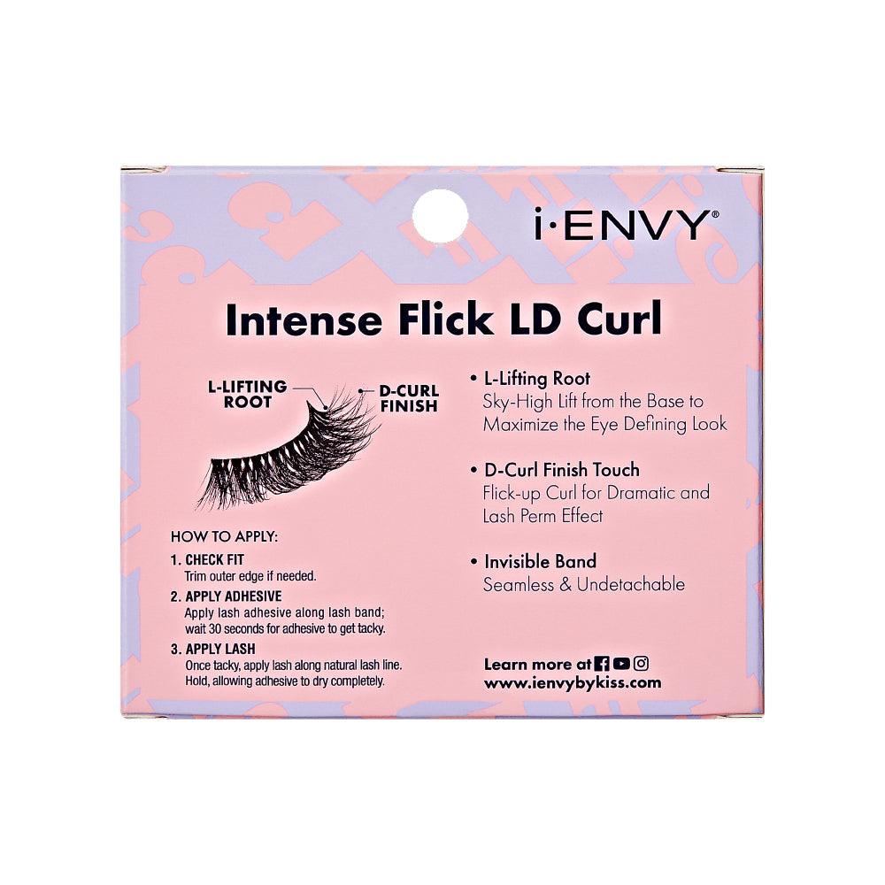 IFK04_extra_005 "I-ENVY 3D Flick'd Strip Lashes - LD Curl, additional product view 5."