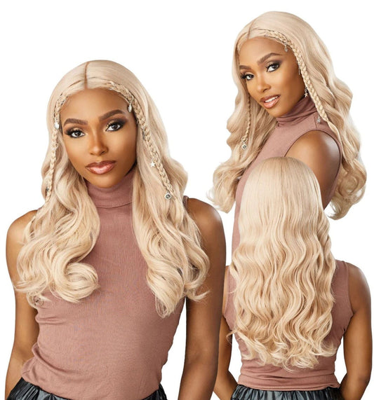 Sensationnel Shear Muse Gold Krush Series Synthetic HD Lace Front Wig - Velisha