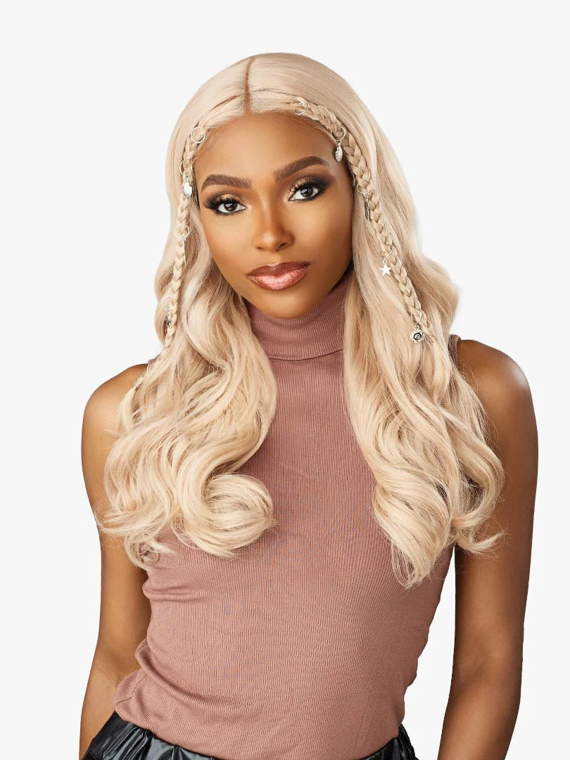 Sensationnel Shear Muse Gold Krush Series Synthetic HD Lace Front Wig - Velisha