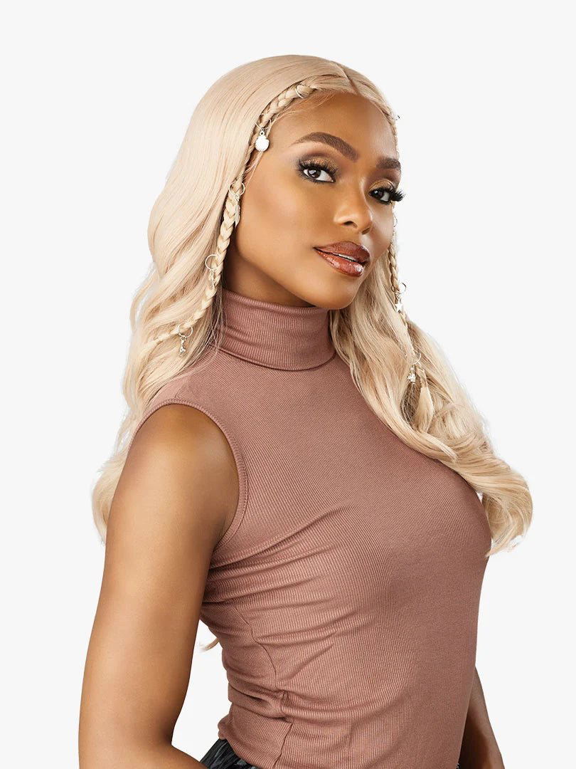 Sensationnel Shear Muse Gold Krush Series Synthetic HD Lace Front Wig - Velisha