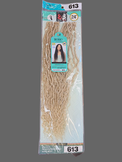 Bobbi Boss Nu Locs French Deep Boho Style 24”