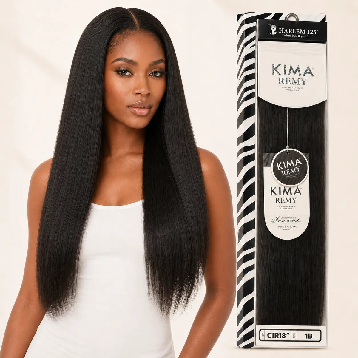Kima Glamy Remy 100% Human Hair Ultimate Beauty Supply
