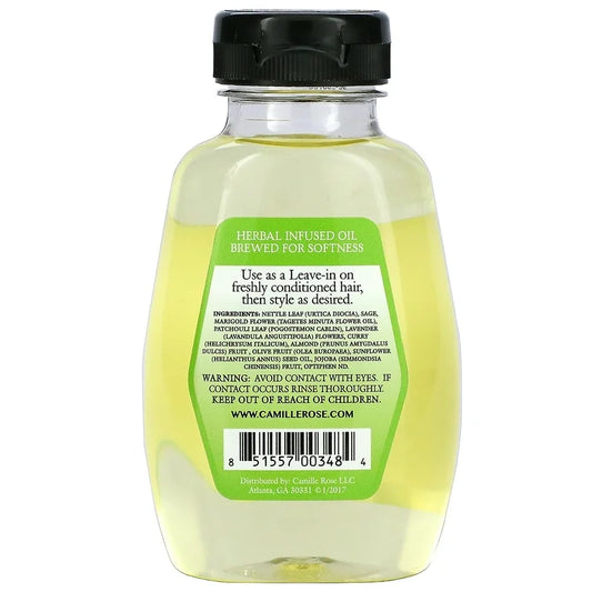 Camille Rose Herbal Tea Seal and Softening Leave-In Conditioner, 9 Oz